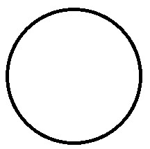 A circle.